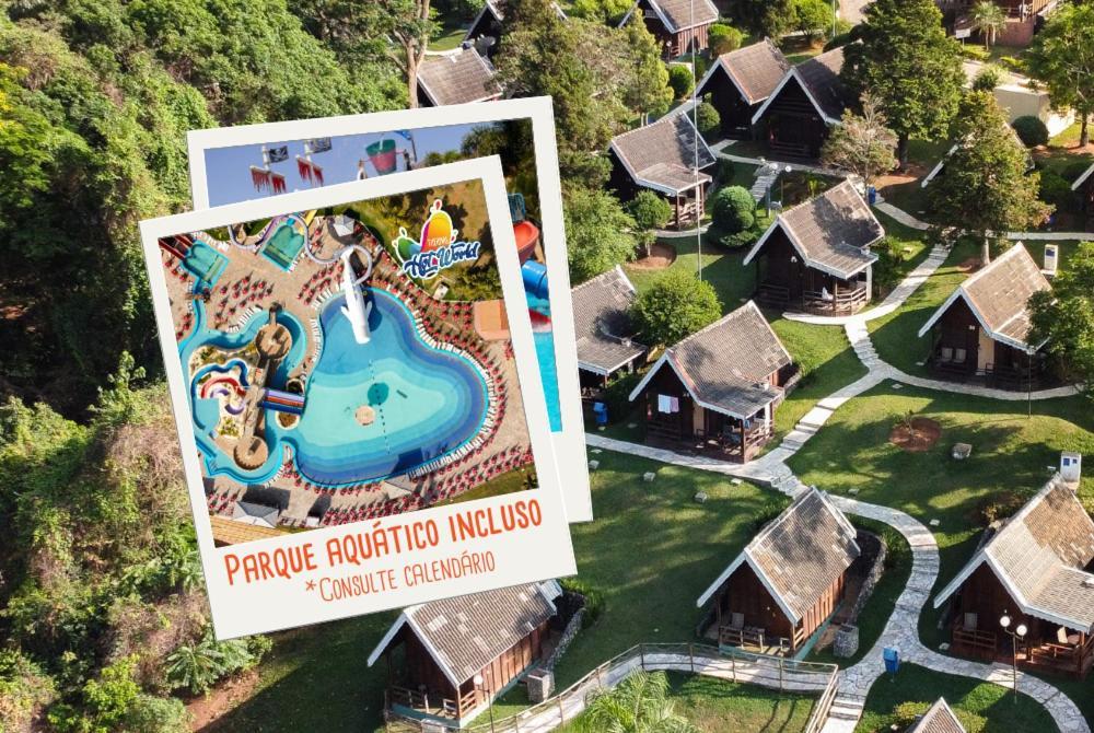 Cabana'S Hotel - Thermas Hot World มงชิซิเอา ภายนอก รูปภาพ